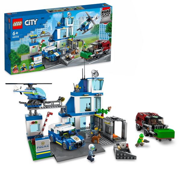 LEGO City Polizeistation mit Polizeiauto