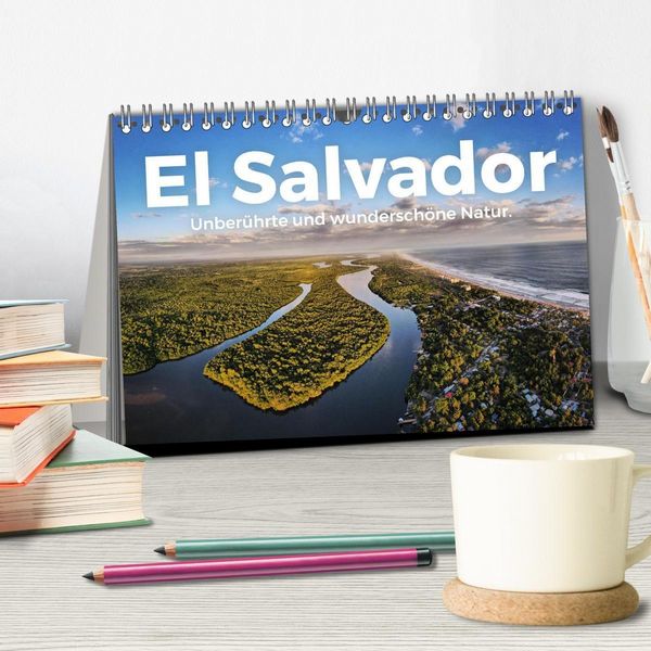 Produktbild: El Salvador - Unber&uuml;hrte und wundersch&ouml;ne Natur. (Tischkalender 2027 DIN A5 quer), CALVENDO Monatskalender