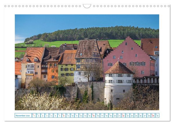 Produktbild: Engen - Malerische Kleinstadt im Hegau (Wandkalender 2026 DIN A3 quer), CALVENDO Monatskalender