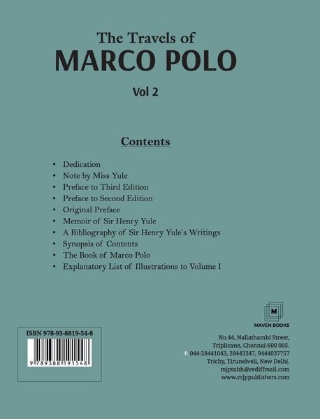 Produktbild: The Travels of Marco Polo (vol 1)