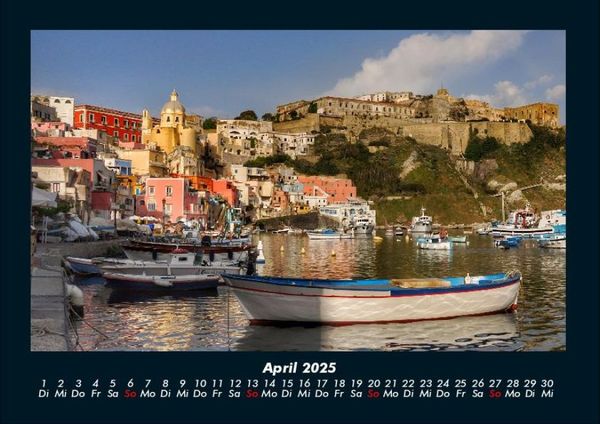 Produktbild: Boote 2025 Fotokalender DIN A4