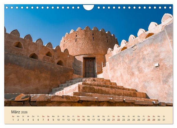 Produktbild: OMAN - Orientperle (Wandkalender 2026 DIN A4 quer), CALVENDO Monatskalender