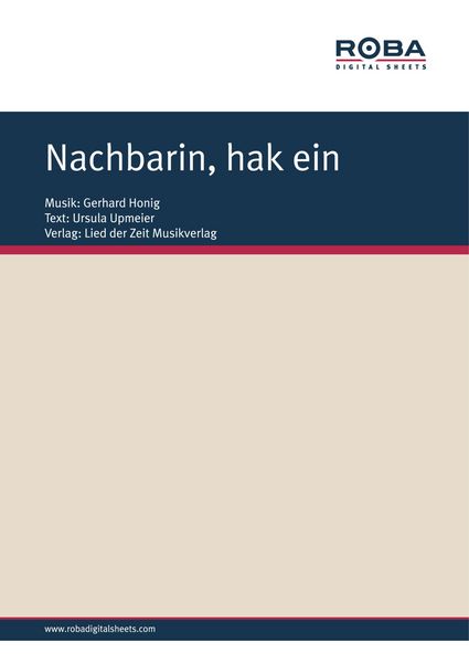 Produktbild: Nachbarin, hak ein