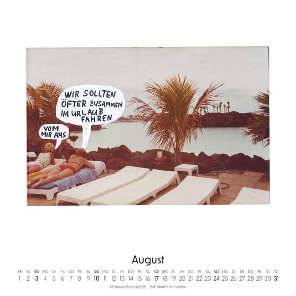 DUMONT Max Kersting Wandkalender 2025 - 23x23cm Mit Humorvollen Familienfotos