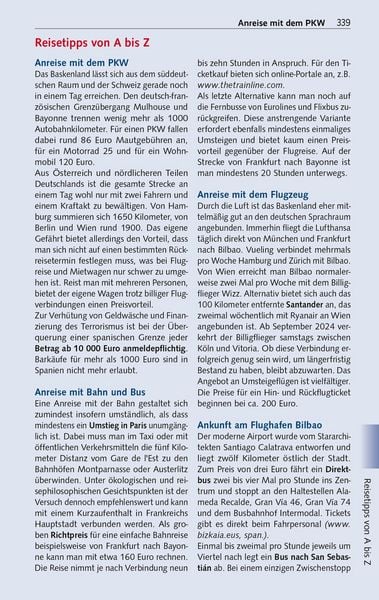 Produktbild: TRESCHER Reisef&uuml;hrer Baskenland