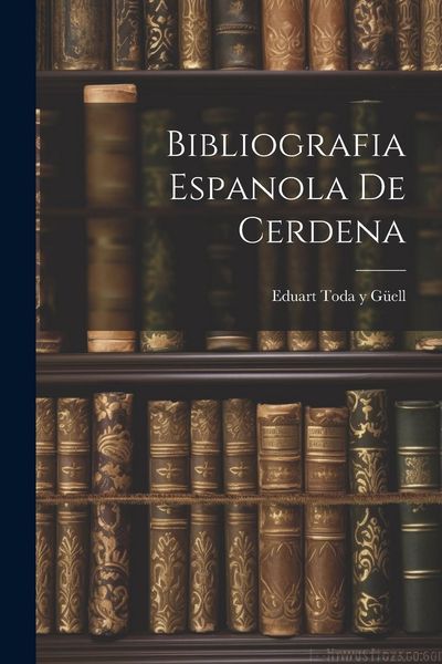 Produktbild: Bibliografia espanola de Cerdena