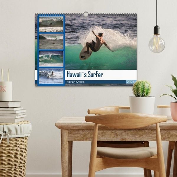 Produktbild: Hawaii&acute;s Surfer (Wandkalender 2027 DIN A3 quer), CALVENDO Monatskalender