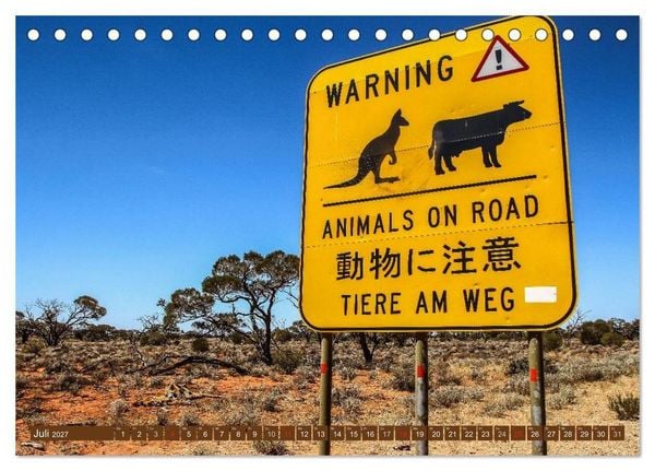 Produktbild: Outback Life - Australien (Tischkalender 2027 DIN A5 quer), CALVENDO Monatskalender