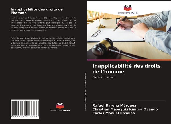 Produktbild: Inapplicabilit&eacute; des droits de l'homme