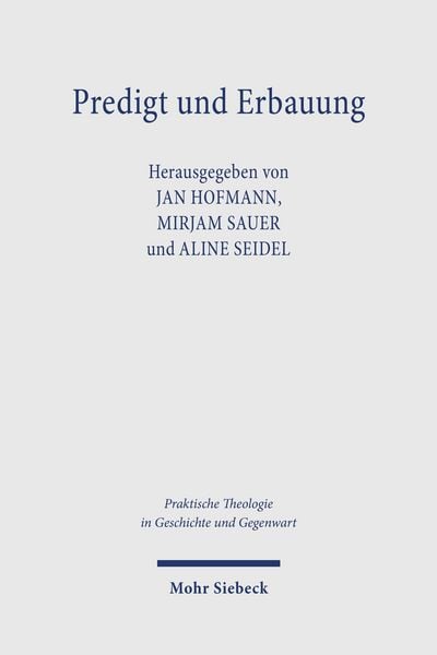 Produktbild: Predigt und Erbauung