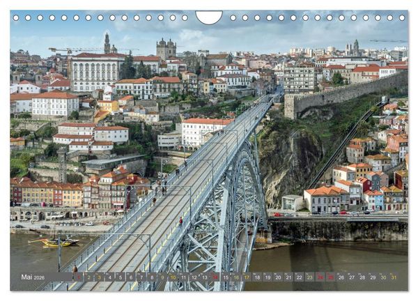 Produktbild: Br&uuml;cken in Europa (Wandkalender 2026 DIN A4 quer), CALVENDO Monatskalender