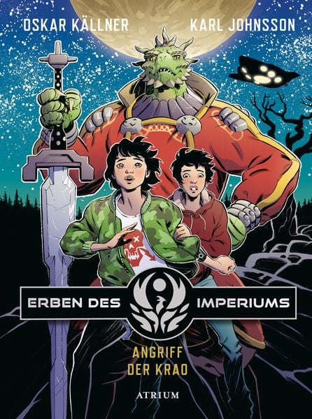 Angriff der Krao, Gebundene Ausgabe von Oskar Källner, Atrium Verlag AG