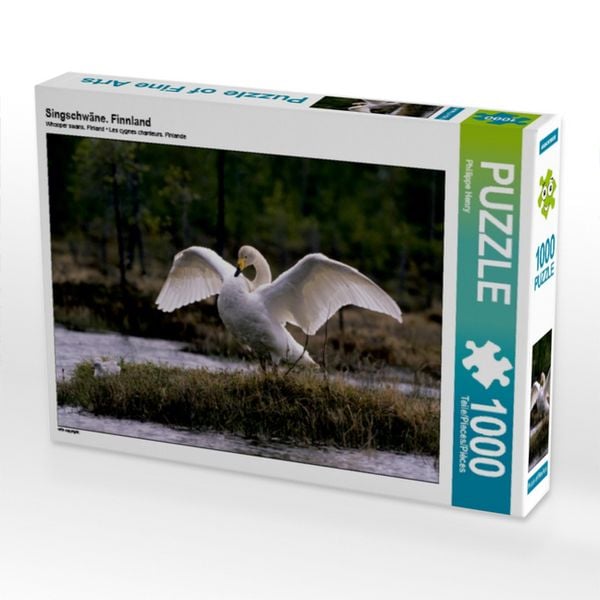 Singschwäne. Finnland (Puzzle), Sonstige von Philippe Henry, Calvendo Puzzle