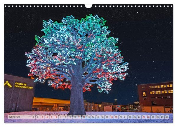 Produktbild: Winterliches Oslo (Wandkalender 2026 DIN A3 quer), CALVENDO Monatskalender