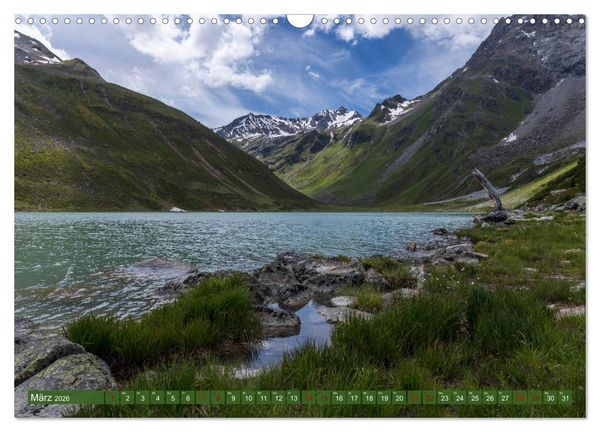 Produktbild: Pitztal in Bildern (Wandkalender 2026 DIN A3 quer), CALVENDO Monatskalender