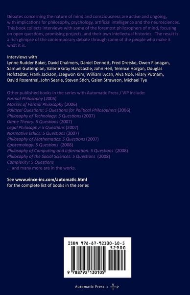 Produktbild: Mind and Consciousness