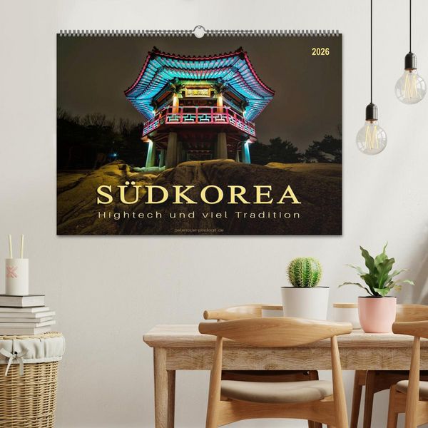 Produktbild: S&uuml;dkorea - Hightech und viel Tradition (Wandkalender 2026 DIN A2 quer), CALVENDO Monatskalender