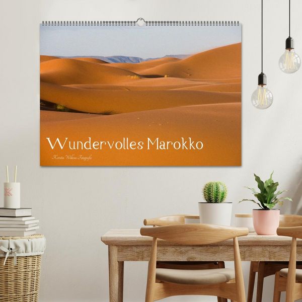 Produktbild: Wundervolles Marokko (Wandkalender 2026 DIN A2 quer), CALVENDO Monatskalender