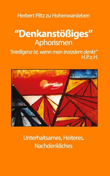 Produktbild: "Denkanst&ouml;&szlig;iges"
