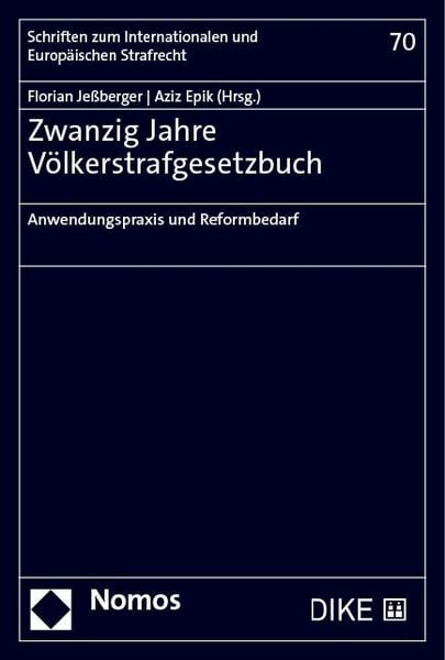 Produktbild: Zwanzig Jahre V&ouml;lkerstrafgesetzbuch