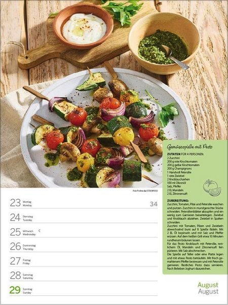Produktbild: Saisonale und regionale Genussrezepte 2027