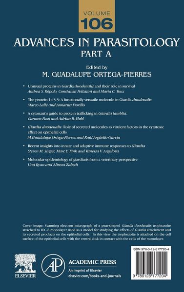Produktbild: Giardia and Giardiasis