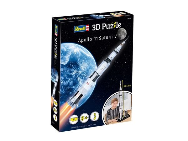 Produktbild: 3D Puzzle Apollo 11 Saturn V 00250 1St.