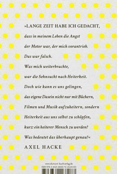 Produktbild: &Uuml;ber die Heiterkeit in schwierigen Zeiten und die Frage, wie wichtig uns der Ernst des Lebens sein sollte