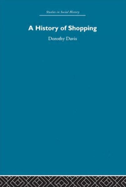 Produktbild: Davis, D: A History of Shopping