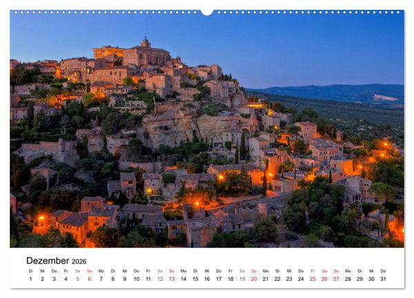 Produktbild: Provence - Zwischen Meer und Alpen (Wandkalender 2026 DIN A2 quer), CALVENDO Monatskalender