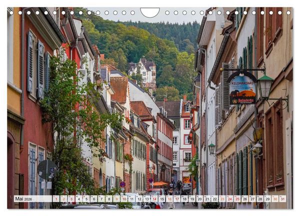 Produktbild: Heidelberg Impressionen (Wandkalender 2026 DIN A4 quer), CALVENDO Monatskalender