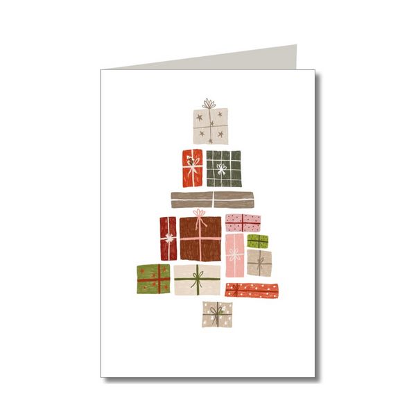 Produktbild: KEITCARDS Weihnachtskarten - handgezeichnete Klappkarten mit Briefumschlag, 6er Set
