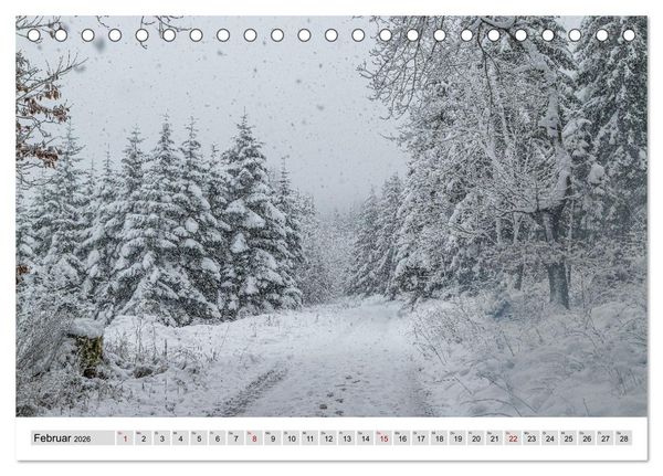 Produktbild: Sauerland - Land der tausend Berge (Tischkalender 2026 DIN A5 quer), CALVENDO Monatskalender
