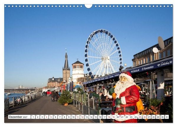 Produktbild: D&uuml;sseldorf - Momente einer Reise (Wandkalender 2027 DIN A3 quer), CALVENDO Monatskalender