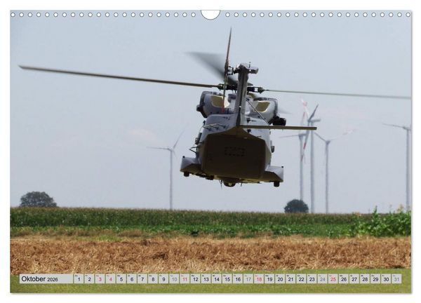 Produktbild: Semiscale-Modellhubschrauber (Wandkalender 2026 DIN A3 quer), CALVENDO Monatskalender