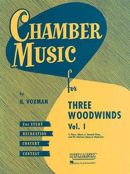 Produktbild: Chamber Music for Three Woodwinds, Volume 1