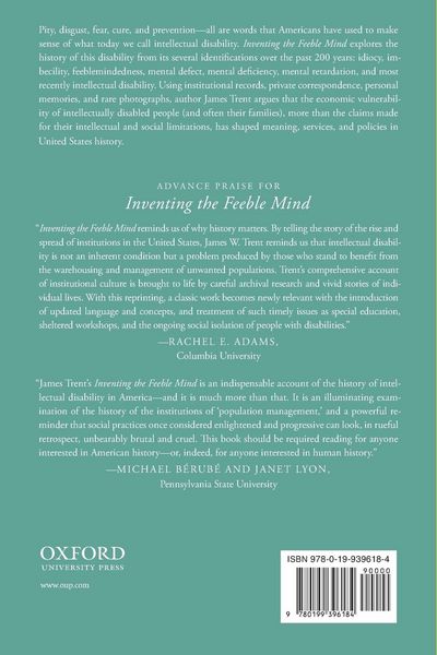 Produktbild: Inventing the Feeble Mind