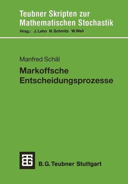 Produktbild: Markoffsche Entscheidungsprozesse