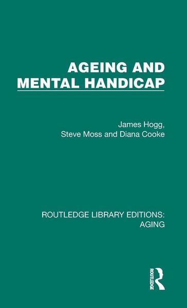 Produktbild: Ageing and Mental Handicap
