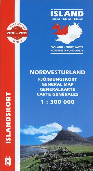 Produktbild: Island. Nordwest 1 : 300 000