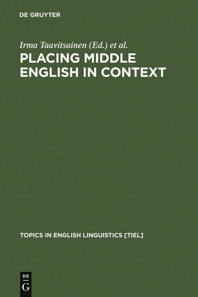 Produktbild: Placing Middle English in Context