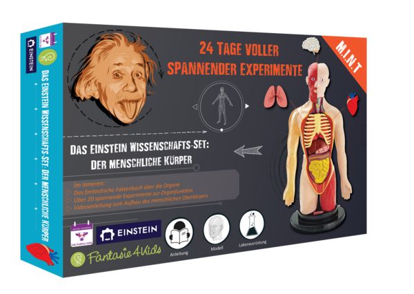 Produktbild: Einstein Wissenschaftsset - Der menschliche K&Atilde;&para;rper