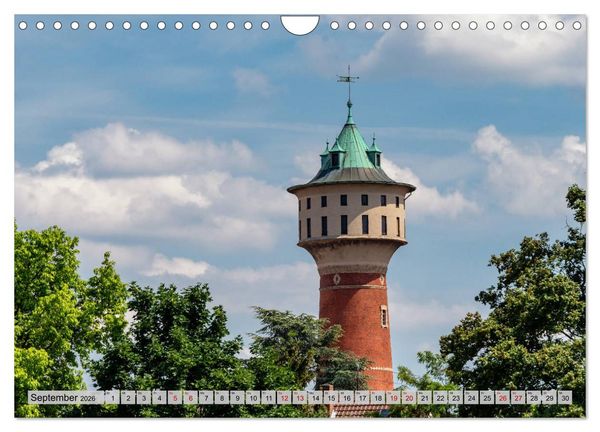 Produktbild: Mannheim - Stadt der Wassert&uuml;rme (Wandkalender 2026 DIN A4 quer), CALVENDO Monatskalender