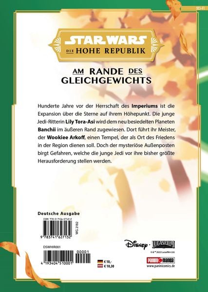 Produktbild: Star Wars: Die Hohe Republik - Am Rande des Gleichgewichts (Manga) 01