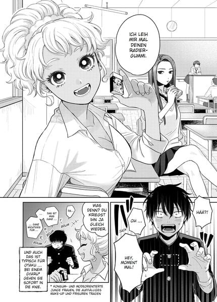 Produktbild: Gibt's denn keine Gyaru, die nett zu Otaku sind?! 01