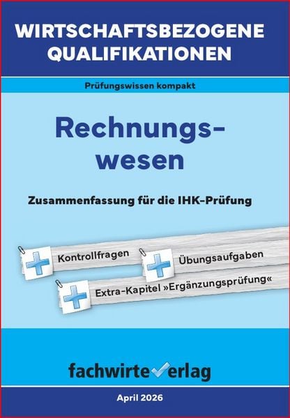 Wirtschaftsbezogene Qualifikationen: Rechnungswesen, Taschenbuch von Reinhard Fresow, Fachwirteverlag, 9783958871243