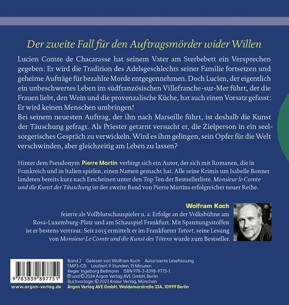 Produktbild: Monsieur le Comte und die Kunst der T&auml;uschung