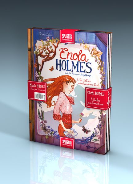 Produktbild: Enola Holmes Adventspaket: Die ersten drei Abenteuer der Detektivin