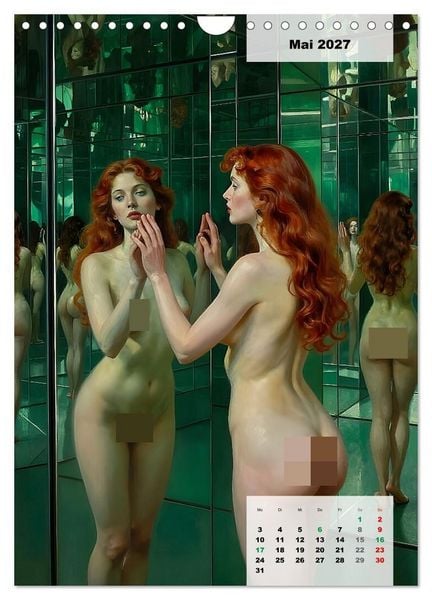 Produktbild: Entbl&ouml;&szlig;te Epochen &ndash; Surrealismus (Wandkalender 2027 DIN A4 hoch), CALVENDO Monatskalender