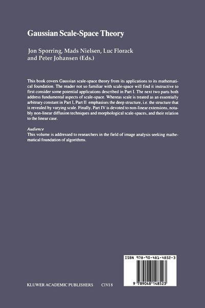 Produktbild: Gaussian Scale-Space Theory